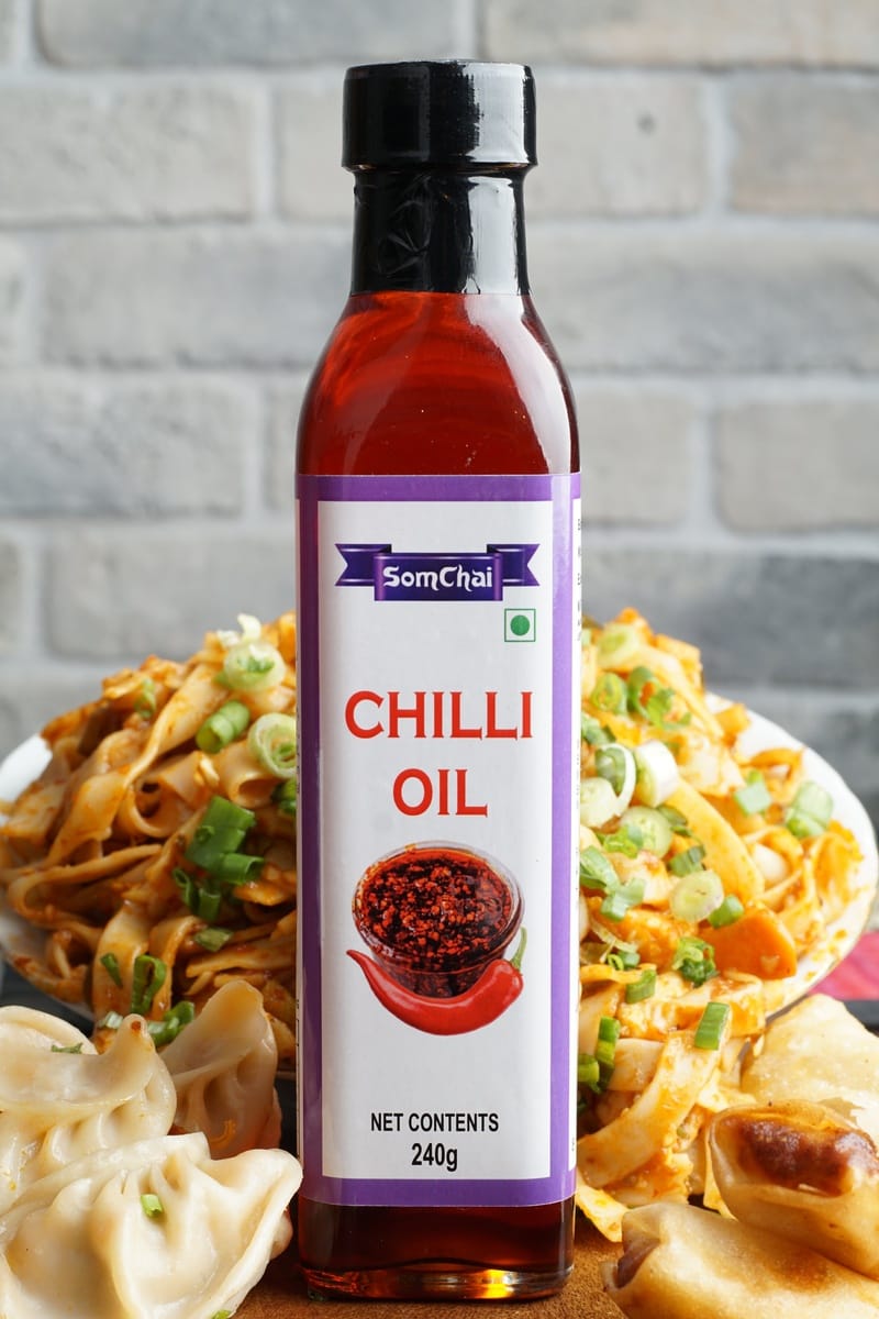 Somchai Chilli Oil (200g) | Infused Red Chilli Heat | Versatile Seasoning