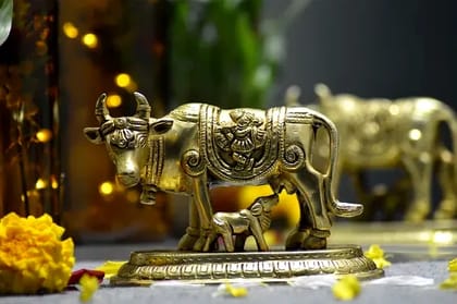 COW & CALF Statue for Home Decor by Snova Enterprises COW & CALF Statue for Home Decor by Snova Enterprises
