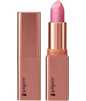 Pilgrim Glitter Lipstick Chic Haseena-06 ,4.2g