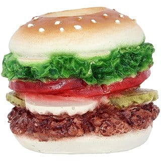 Burger Shaped Paper Weight cum Pen Holder  Cute & Functional Desk Accessory