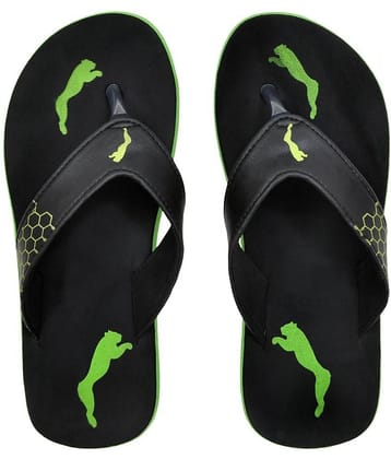 Cozy Wear - Green Men's Thong Flip Flop