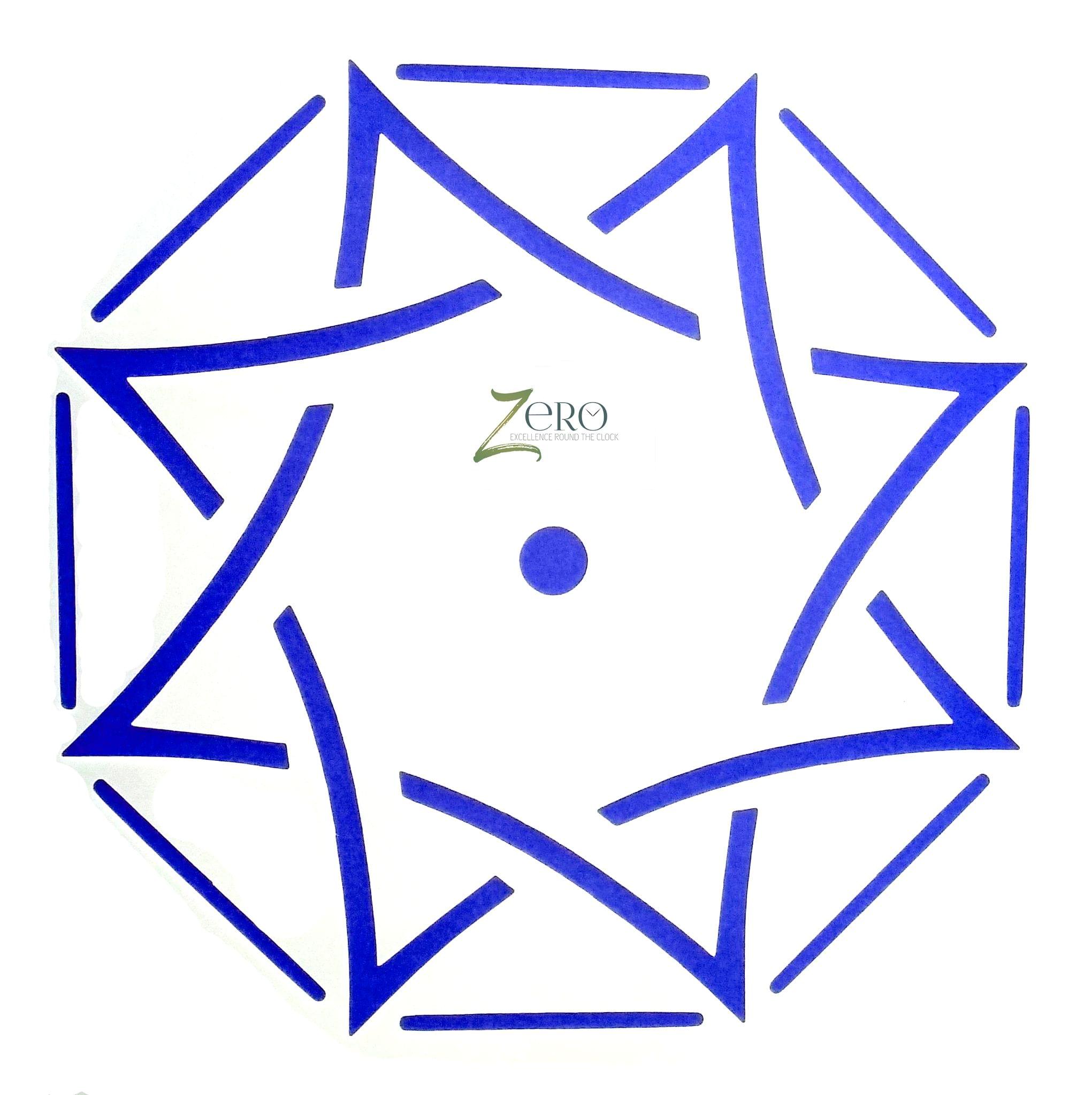 Imported Stencils- 5"*5"- Angled Lines Design Background