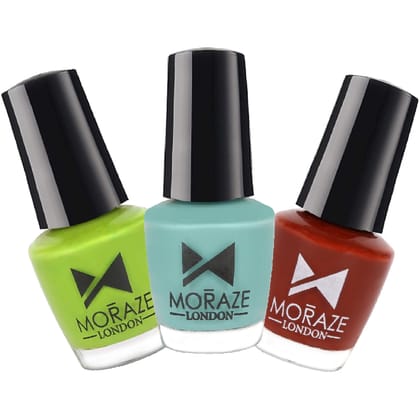 Pack 3 Mini Nail Polish-AQUA_FOREST_HAUGHTY