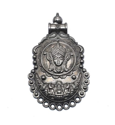 Antique Black Oxidized German Silver Pendant  ,(OXP-012) , Per Packet of 2 Pcs-Per Packet of 2 Pcs / 83 MM