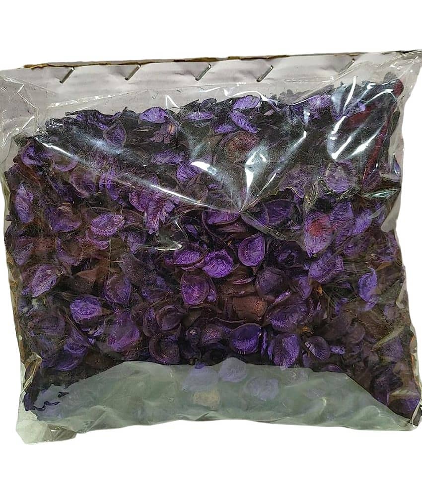 Green plant indoor - Blue Wild Artificial Flower ( Pack of 1 )
