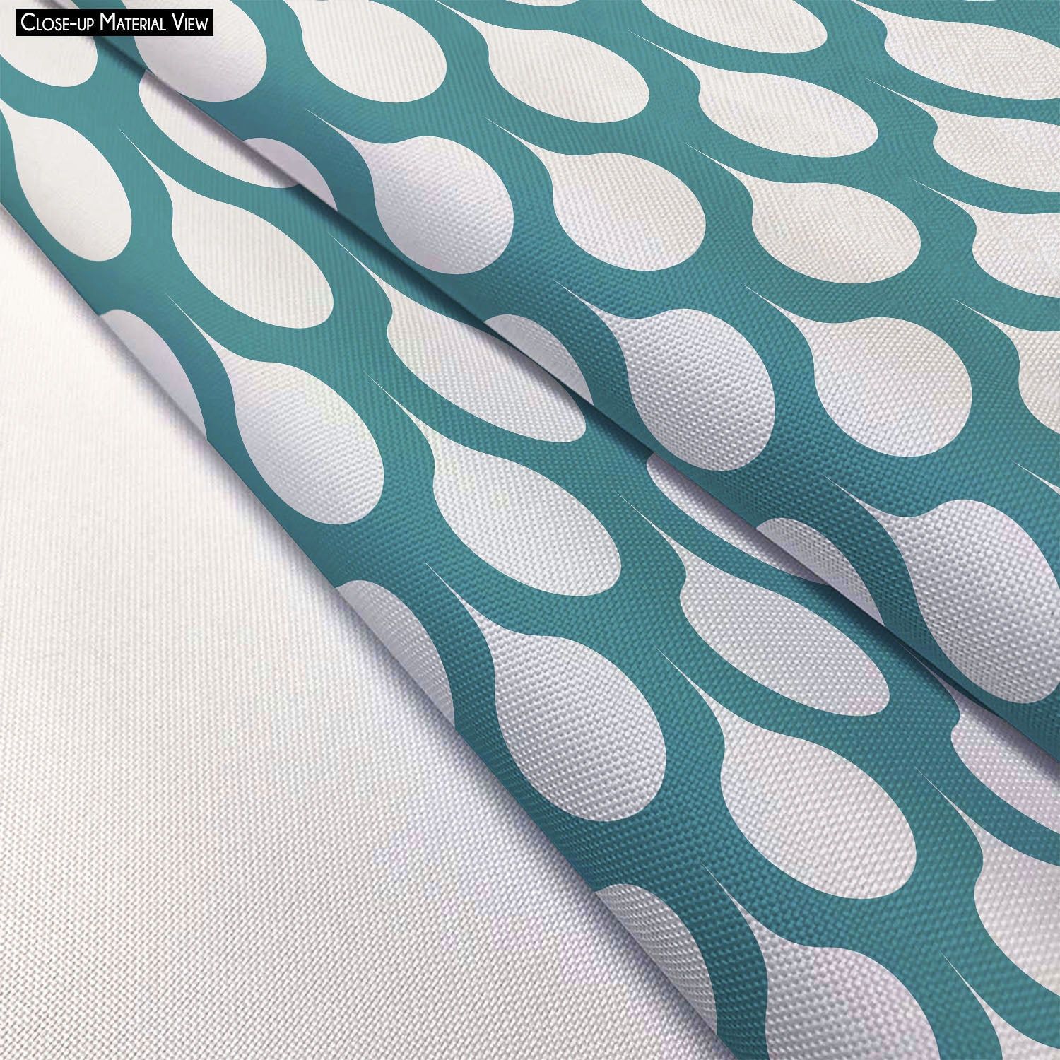 Abstract Ornament Apron | Adjustable, Free Size & Waist Tiebacks-Cotton Canvas / Waist to Knee; Free Size; 24x22 inch (61x56 cms)