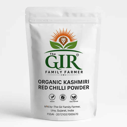 Organic Kashmiri Red Chilli Powder - Premium Mirch for Authentic Flavor