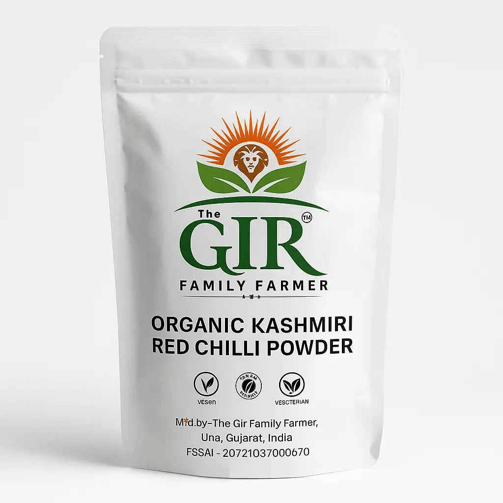 Organic Kashmiri Red Chilli Powder - Premium Mirch for Authentic Flavor