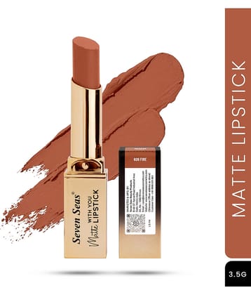 Seven Seas Long Lasting , Matte Finish , Longwear , Matte With You Lipstick (Fire 3.5g)