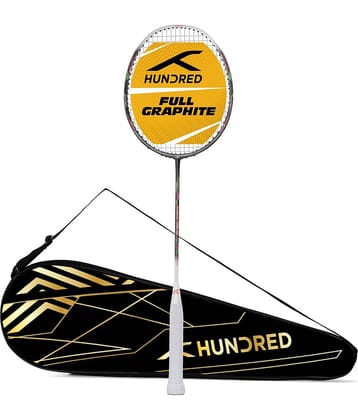 HUNDRED Multicolor Badminton Racquet ( Pack of 1 )