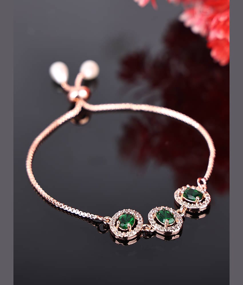 Sunhari Jewels Green Bracelet ( Pack of 1 )