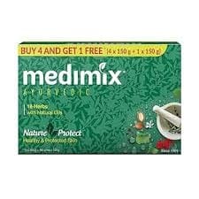 Medimix Ayurvedic With Natural Oils Soap Combo Pack 750G (B4G1)Free