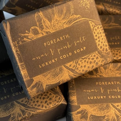 Anar & Pink Salt Luxury Cold Soap-100GM