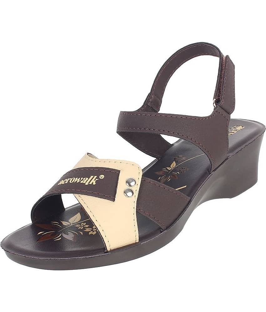 Aerowalk - Brown Women's Sandal Heels