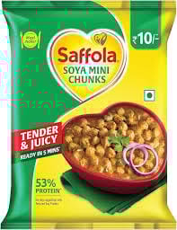 SAFFOLA SOYA CHUNKS 40GM