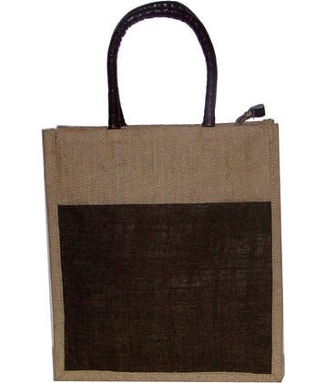 Foonty Brown Shopping Bags - 1 Pc