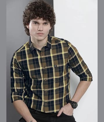 The Indian Garage Co Men Tartan Checked Casual Shirt - None