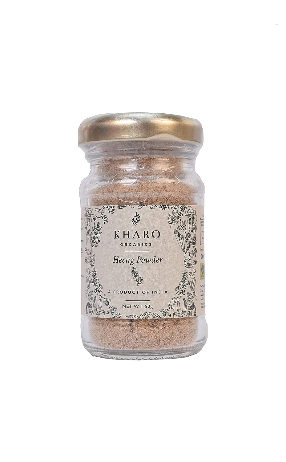 Kharo Organics Natural Asafoetida 50 Gms