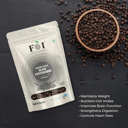 Kerala Black Peppercorns 100 G