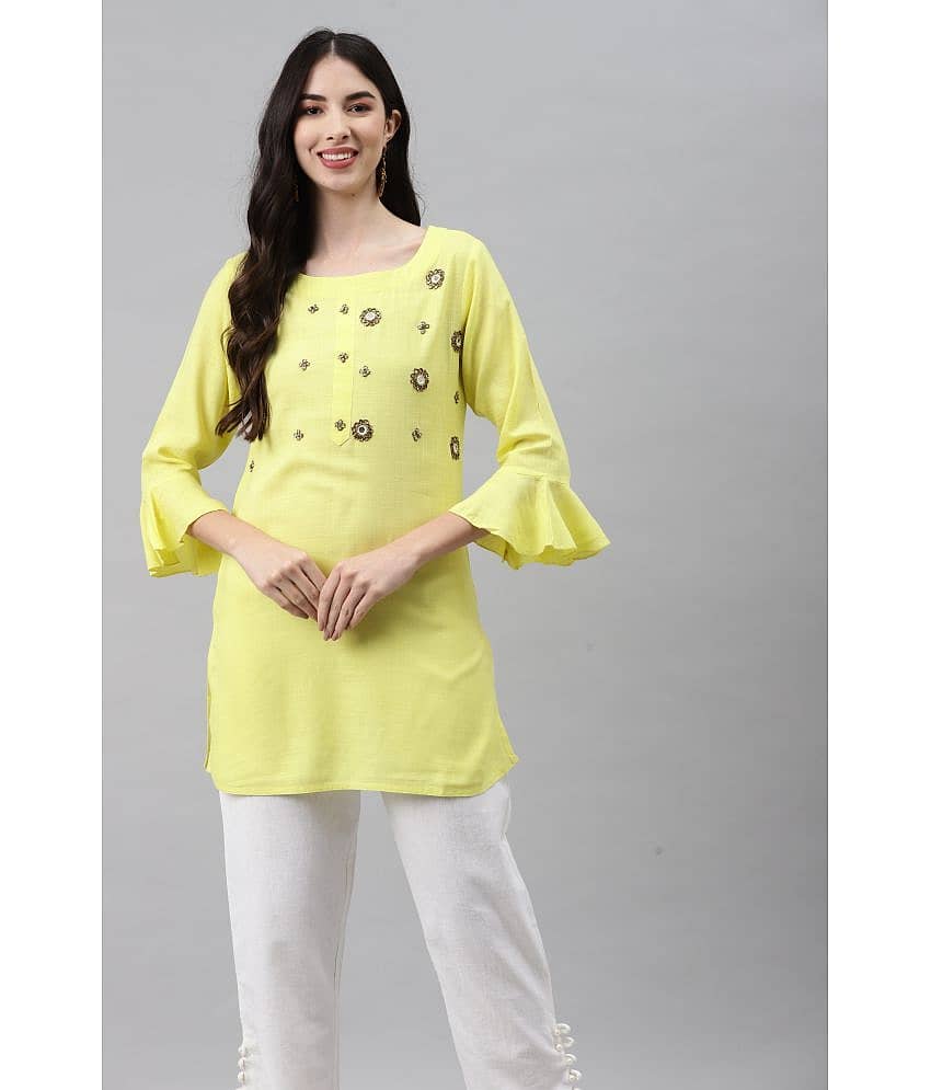 Rayon Short Kurti For Women (Pack of 1)