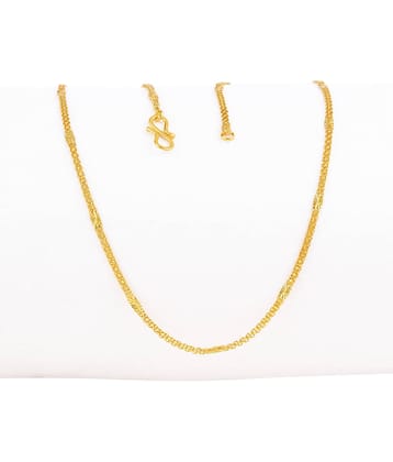 FASHION FRILL Gold Plated Brass Chain ( Pack of 1 )