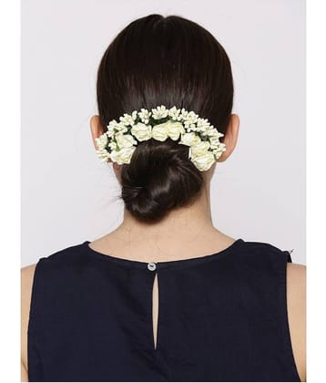 Priyaasi White Party Hair Grips