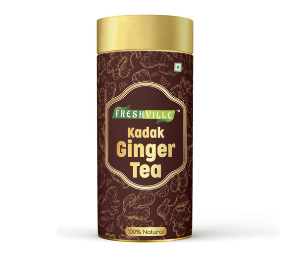 Freshville Kadak Ginger Tea 200gm Loose Leaves