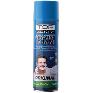 Original Fragrance Shaving Foam (400ml)  Smooth, Creamy Shave for Men, Gentle on Skin