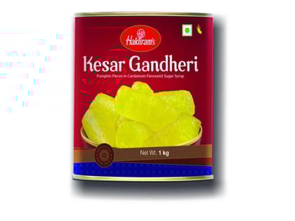 Haldiram's Kesar Ganderi - 1 Kg - Pack of 2