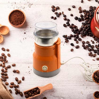Portable Multi-Function Small Food Grinder - Coffee Bean, Seasonings, Spices Mill Powder Machine - Small Kitchen Appliance for Home and Office