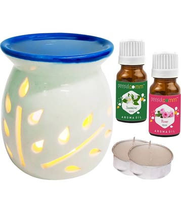 Peepalcomm Ceramic Aroma Oils & Diffusers Set - Pack of 5