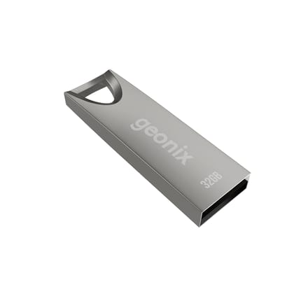 Geonix 32GB 2.0 Pendrive Lightweight, Silver