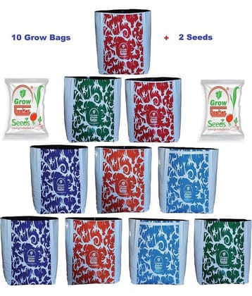 10 Bags -UV protected vegetable poly grow bags |Garden\Terrus Grow bags