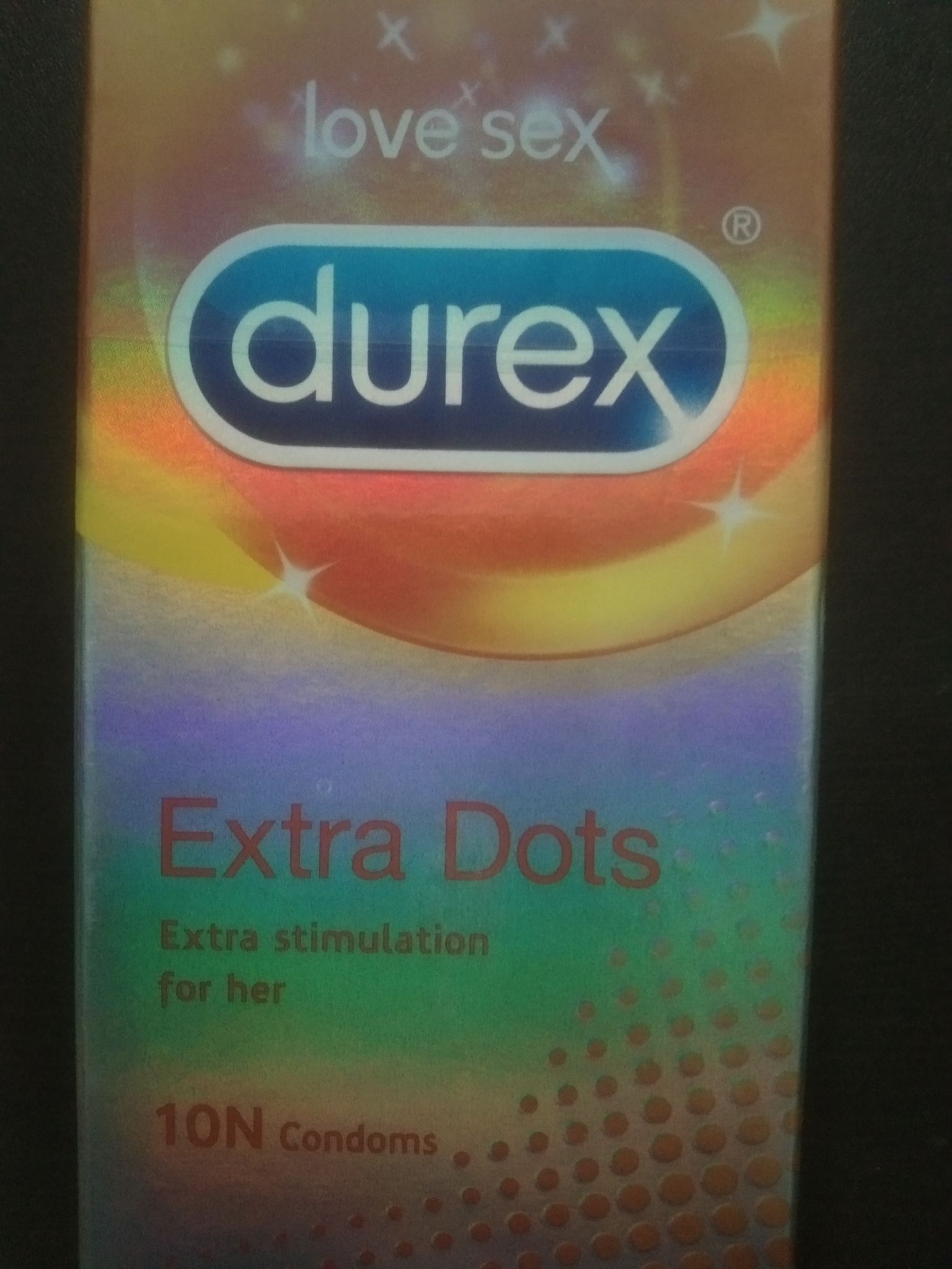 Durex extra dots 10n