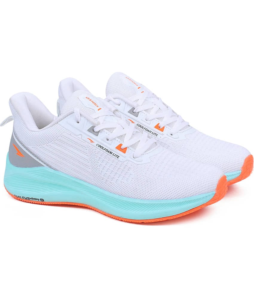 ASIAN - Innova-04 White Men's Sports Running Shoes