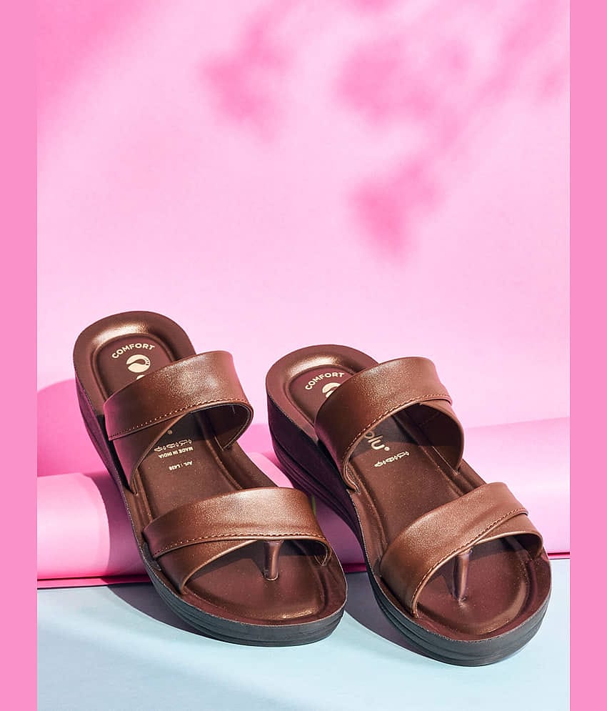 Puntoblu Brown Women's Sandal Heels