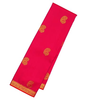 Pink Handloom Kanchipuram Silk Saree With Mango Buttas-KA12021-Pink