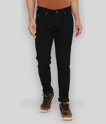 HJ HASASI - Black Cotton Regular Fit Men's Jeans ( Pack of 1 )