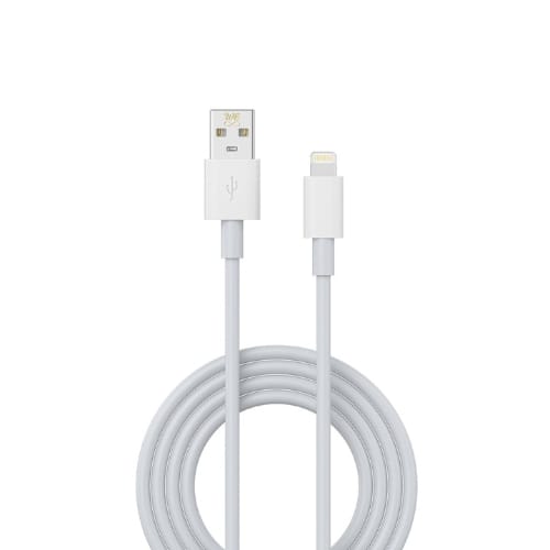 Walta Elite MFi Certified USB to iPhone Charging Cable (White, 1 meter)