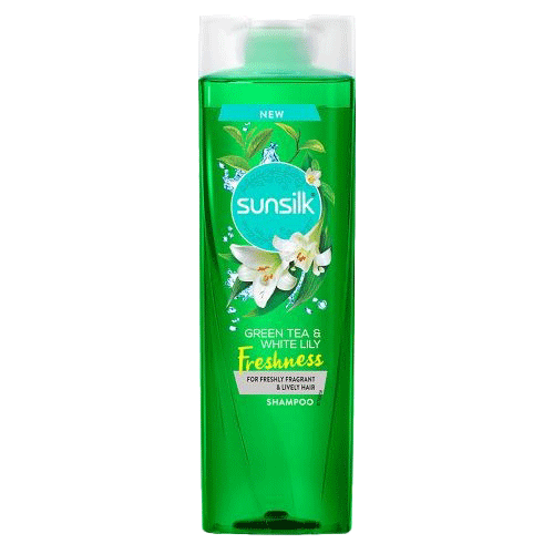 Sunsilk Hair Shampoo Green Tea And White Lily Freshness 195ml