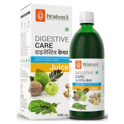 Krishna's Herbal & Ayurveda Digestive Care Juice  1000 ml  Pack of 1