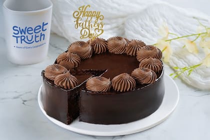 Chocolate Mousse Cake (Half Kg) (Eggless)
