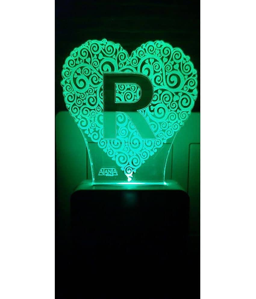 SUPER AJANTA - Multicolor Night Lamp ( Pack of 1 )