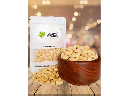 Valleys Premium Regular Cashew nuts (KAJU)  - 400 Gram