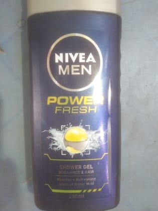 Nivea Men Power Fresh Shower gel 250ml 