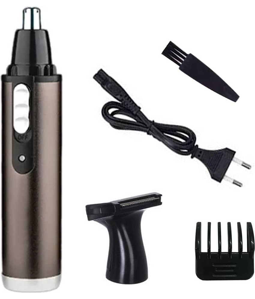 GM-3112 Pro Gemei Rechargeable Nose And Ear Hair Trimmer Set Multi Casual Combo