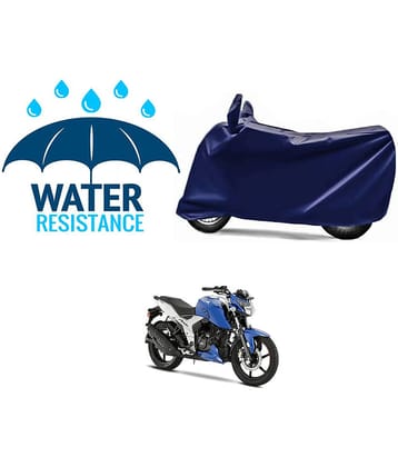 RONISH Bike Body Cover for TVS Apache RTR 160 ( Pack of 1 ) , Blue