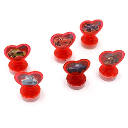 6 Pc Car Stamp Set used in all types of household places by kids and children’s for playing purposes.