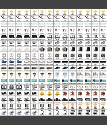 Switch ID Sticker Clear Vinyl Labels for Home Office Electric Board Appliances Switch Sticker Lables