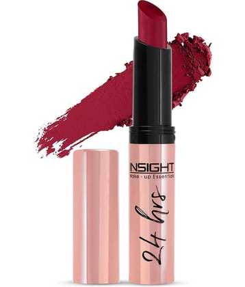 Insight Matte Finish Lipstick Classic Bold Red Transfer-Proof, 50gm